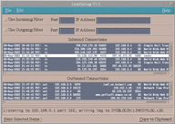 [Snapshot of screen from forthcoming LinkSysLog program]